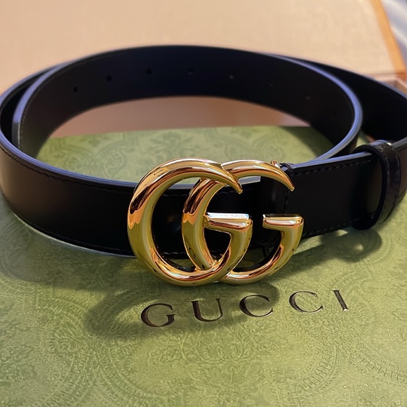 Gucci black belt - Picture 1 of 1